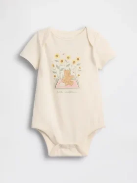 Body con diseño gráfico de algodón orgánico «Baby First Favorites»