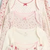 Body de algodón orgánico «Baby First Favorite» (paquete de 5)