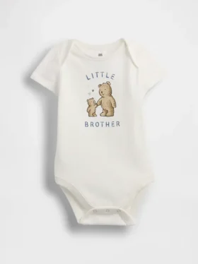 Body de algodón orgánico «Baby First Favorites»