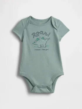 Body de algodón orgánico «Baby First Favorites»