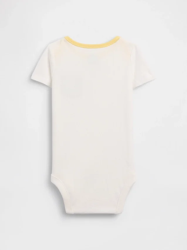 Body de algodón orgánico «Baby First Favorites»