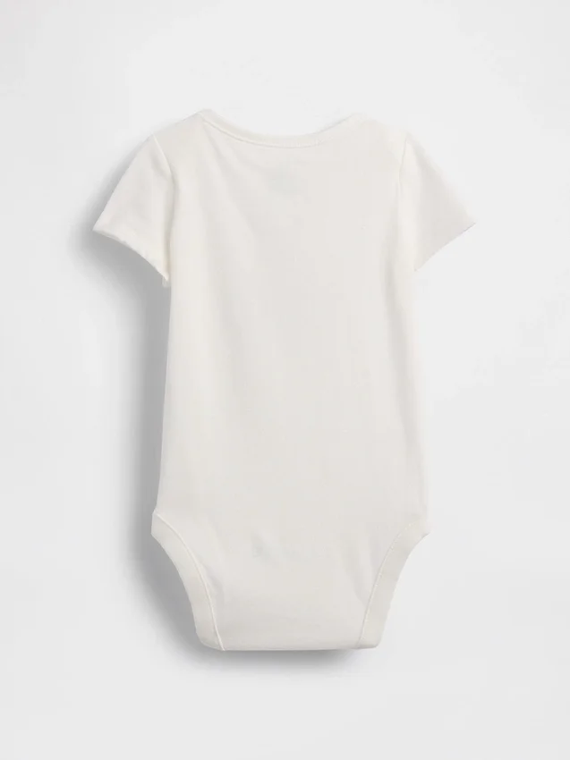 Body de algodón orgánico «Baby First Favorites»