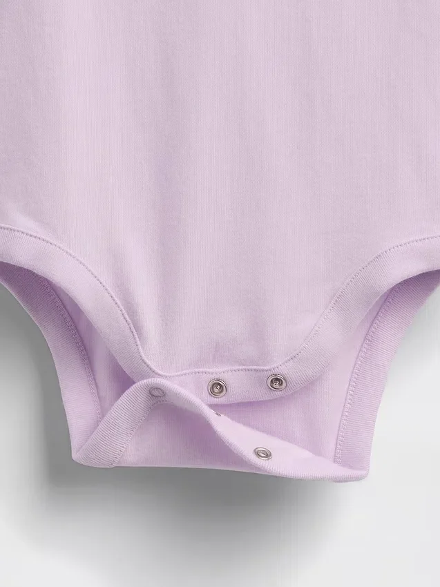 Body de algodón orgánico «Baby First Favorites» (paquete de 3)