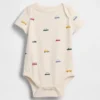 Body de algodón orgánico con estampado para bebé