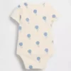 Body de algodón orgánico con estampado para bebé