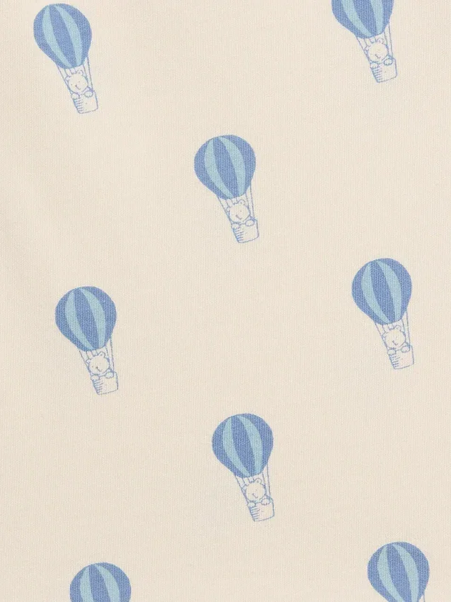 Body de algodón orgánico con estampado para bebé