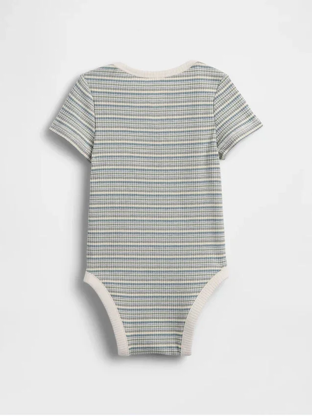 Body de canalé fino «Baby First Favorites»