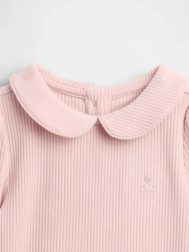 Body de canalé fino «Baby First Favorites»