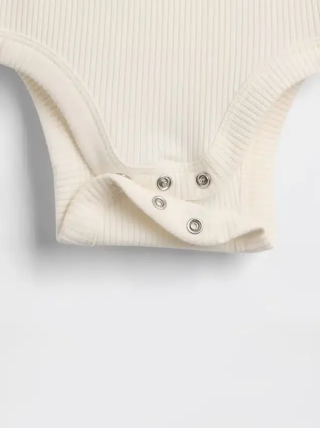 Body de canalé fino «Baby First Favorites»