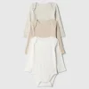 Body de canalé fino «Baby First Favorites» (paquete de 3)