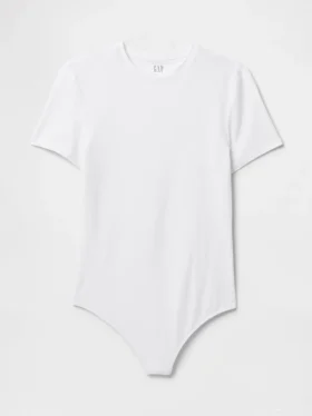 Body tipo tanga de jersey de punto tupido