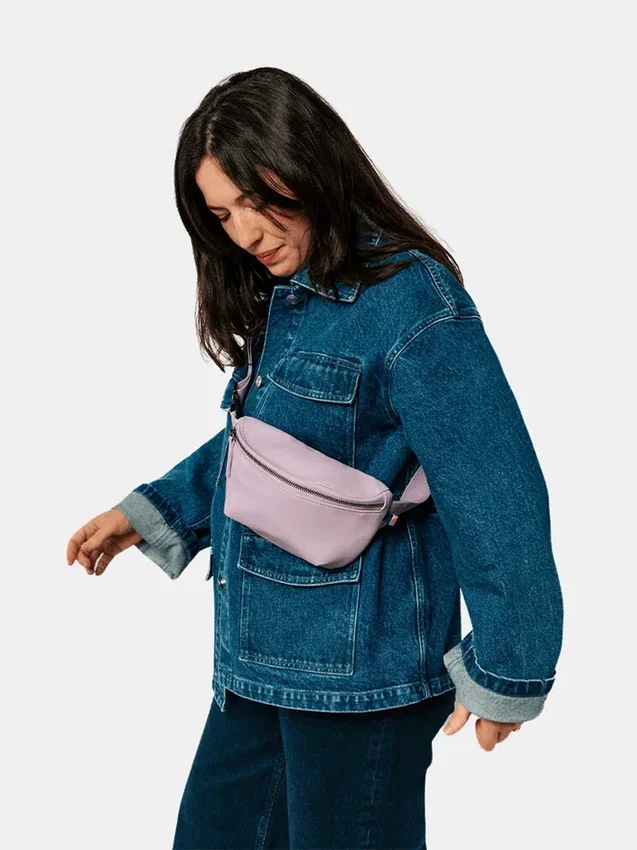 Bolsa de cinturón tipo cartera Kibou Mini de cuero vegano