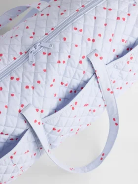 Bolsa de fin de semana acolchada con estampado para niños