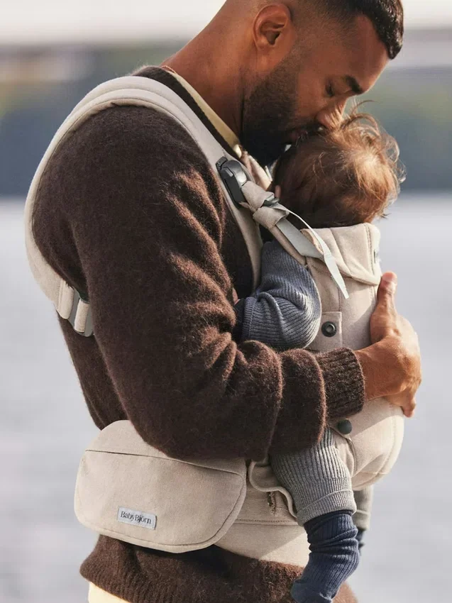 Bolsa de tela con bolsillos para portabebés BabyBjörn