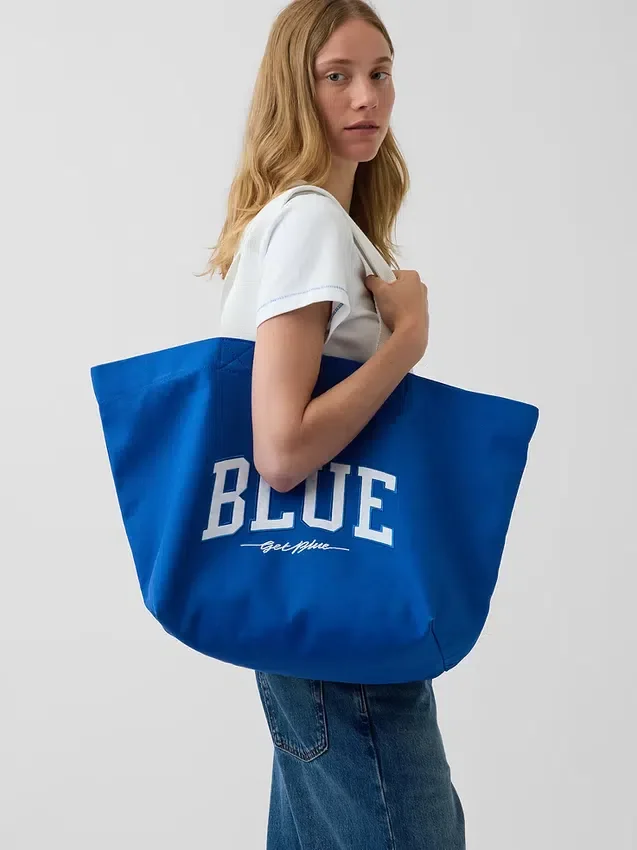 Bolsa tipo tote de lona «Get Blue»