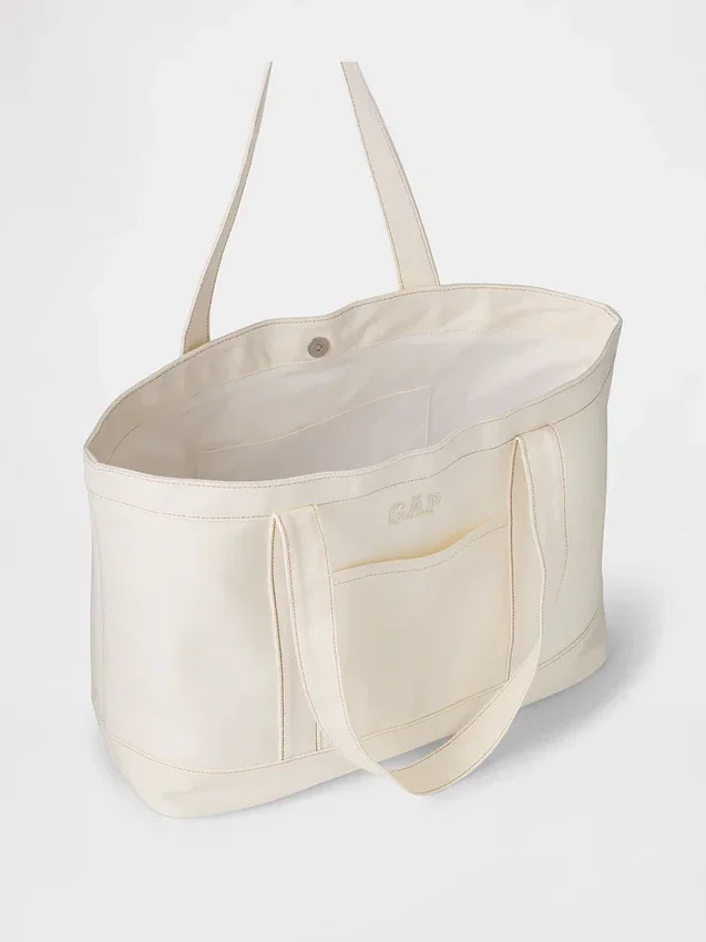Bolso tipo tote de GAP con logotipo en denim