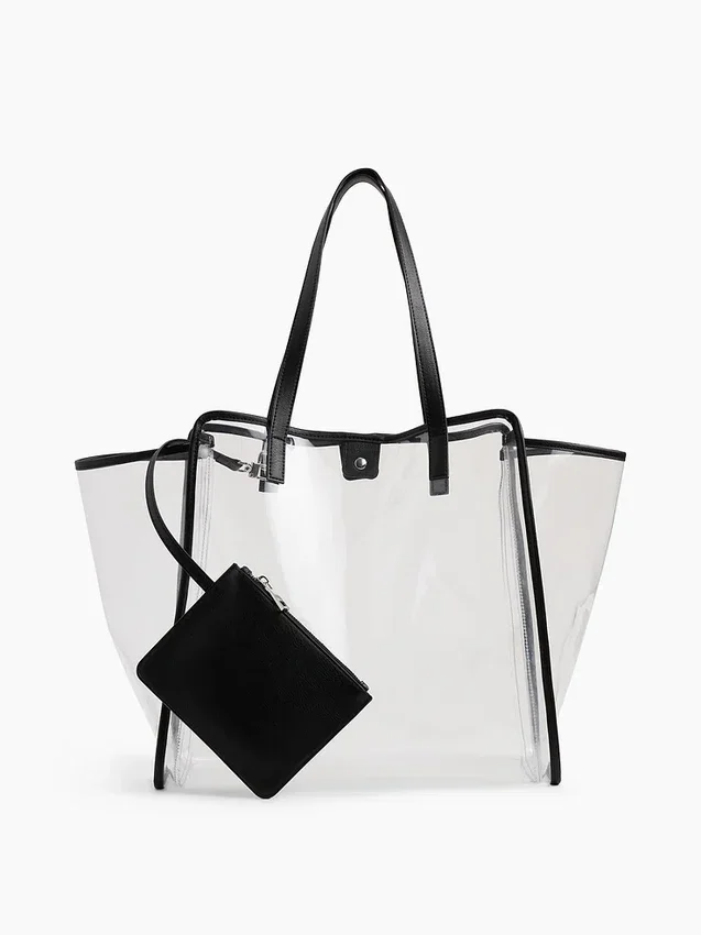 Bolso tipo tote de gelatina