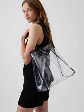 Bolso tipo tote de gelatina