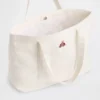 Bolso tote de mezclilla con el logotipo del oso Brannan