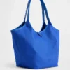 Bolso tote holgado de lona