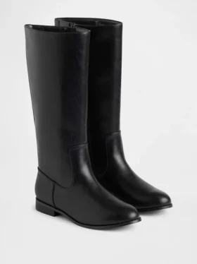 Botas de montar de cuero vegano