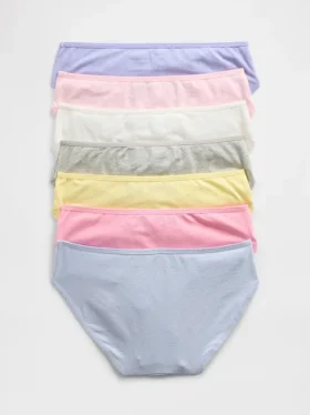 Braguitas tipo bikini para niños con los días de la semana (paquete de 7)