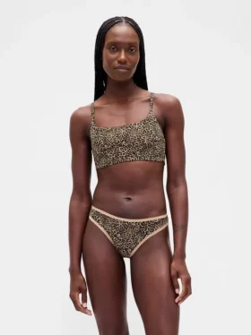 Bralette de algodón orgánico elástico