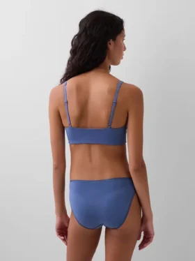 Bralette de algodón orgánico elástico