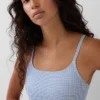 Bralette de algodón orgánico elástico