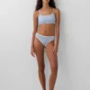 Bralette de algodón orgánico elástico