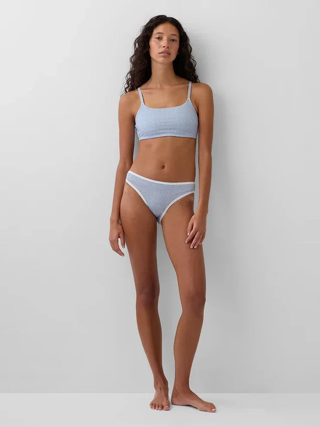 Bralette de algodón orgánico elástico