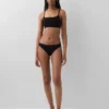 Bralette de algodón orgánico elástico