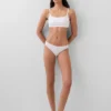 Bralette de algodón orgánico elástico