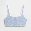 Bralette de algodón orgánico elástico