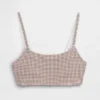 Bralette de algodón orgánico elástico