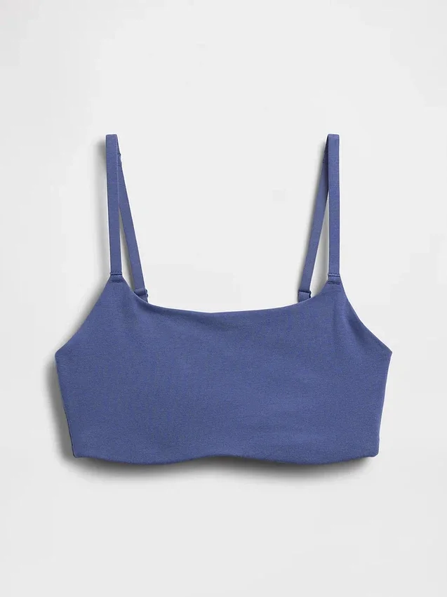Bralette de algodón orgánico elástico