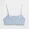 Bralette de algodón orgánico elástico