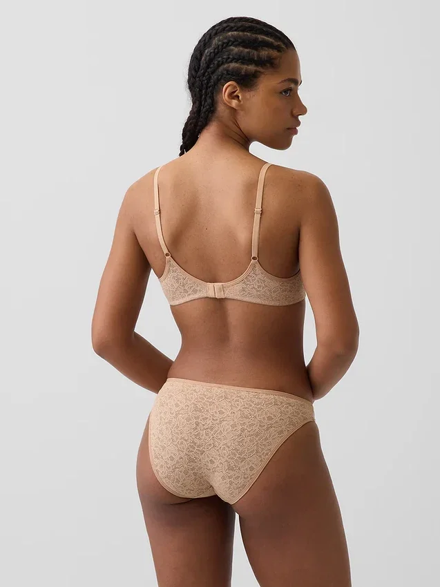 Bralette de encaje Madesoft con escote profundo