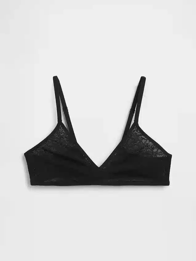 Bralette de encaje Madesoft con escote profundo
