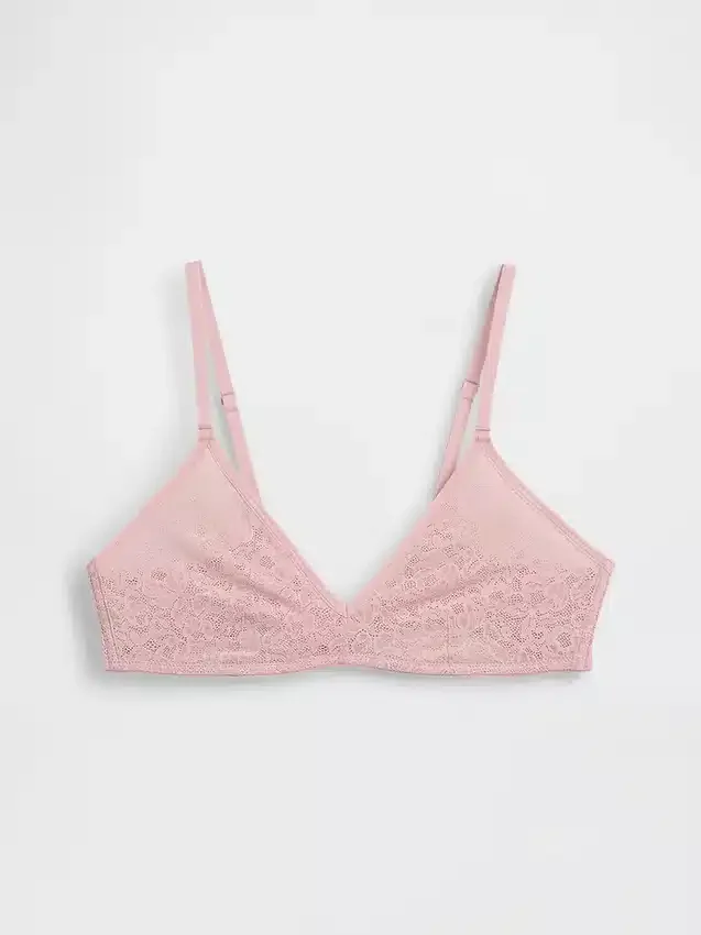 Bralette de encaje Madesoft con escote profundo