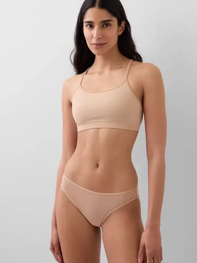 Bralette sin costuras con espalda nadadora