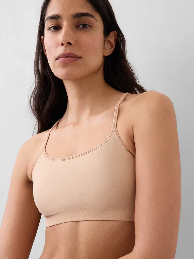 Bralette sin costuras con espalda nadadora