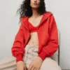 Bralette triangular sin costuras con tejido acanalado