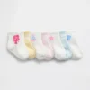 Calcetines cortos de estilo playero para niños pequeños (paquete de 7)