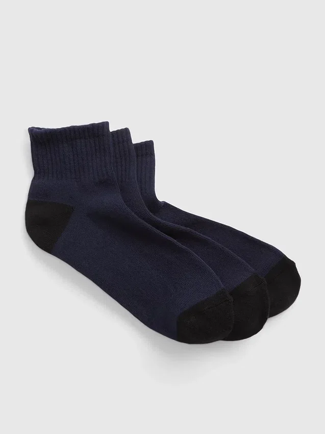 Calcetines cortos (paquete de 3)