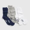 Calcetines cortos para niños (paquete de 3)