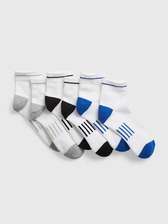 Calcetines cortos para niños (paquete de 3)