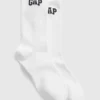 Calcetines de caña media con logotipo deportivo