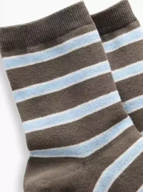 Calcetines de medio tobillo a rayas