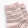 Calcetines de medio tobillo a rayas